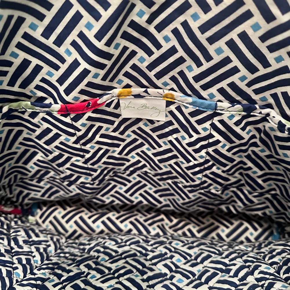 Vera Bradley Blue and White Baby Bag